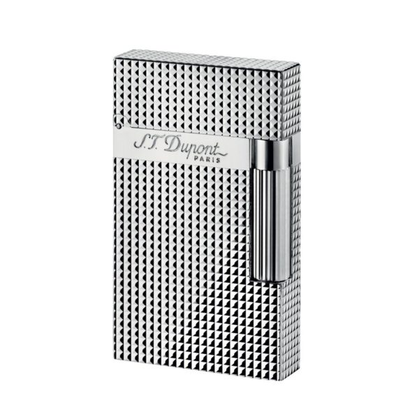 Briquet Ligne  Pointe De Diamant Argent