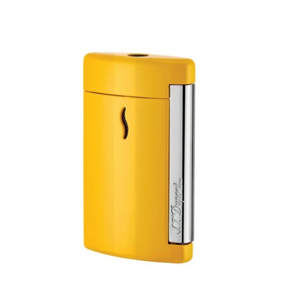 Briquet Minijet Chrome Jaune