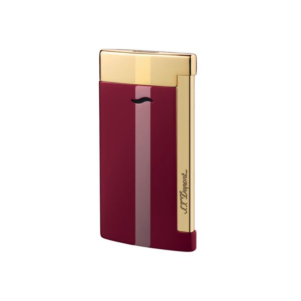 Briquet Slim  Doree Rouge Lotus