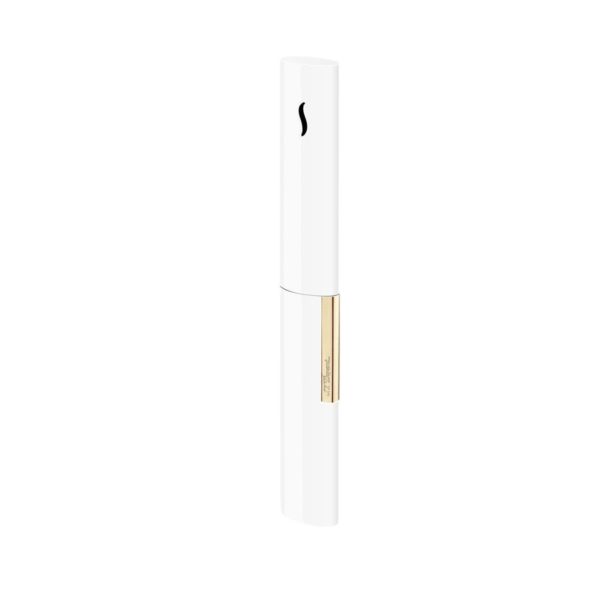 Briquet de Table The Wand Blanc Or st dupont