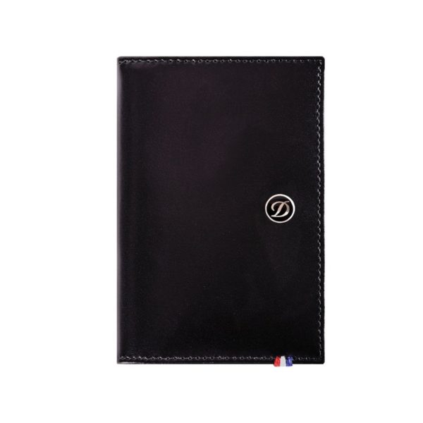 Etui Cartes De Visite Cuir Ligne D Noir