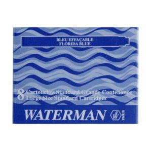 Etui De  Cartouches DEncre Waterman Bleu