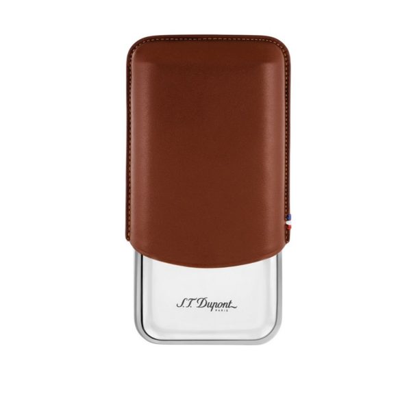 Etui a Cigares Triple Marron