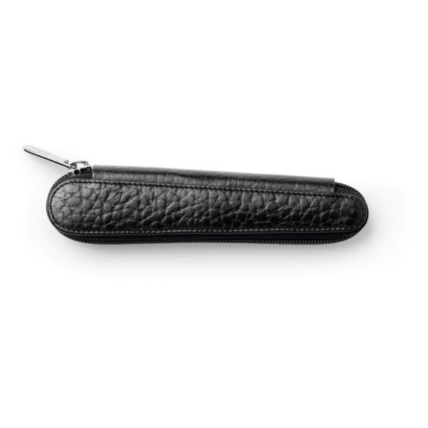 Etui a Stylo Zippe  Place Noir Graine