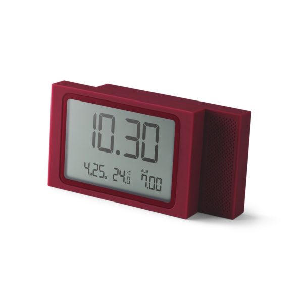 Slide Reveil Lcd Bordeaux