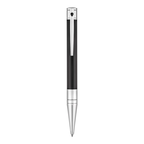 Stylo Bille Noir Finition Chrome