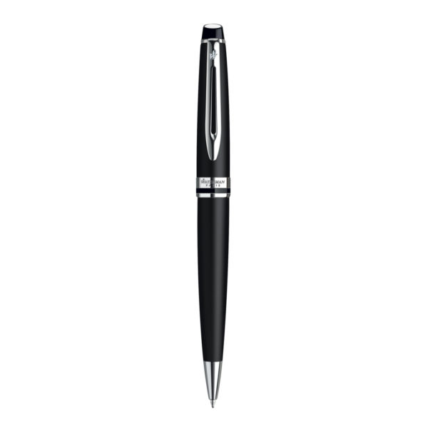 Stylo Bille Waterman Expert Acier Noir Mat Ct