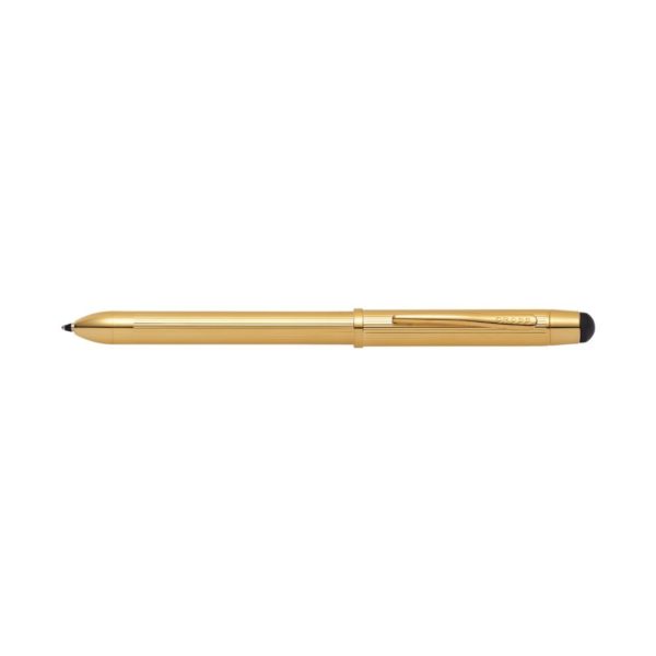 Stylo Multifonction Tech Plaque Or Cts