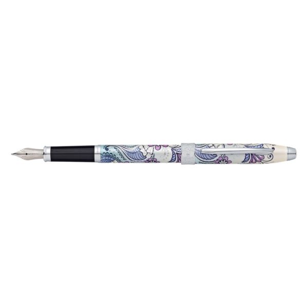 Stylo Plume Botanica Orchidee Violette