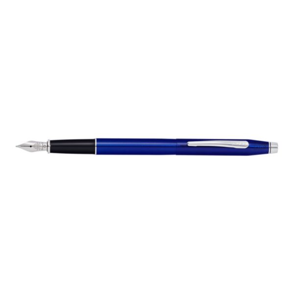 Stylo Plume Classic Century Laque Bleu Translucide