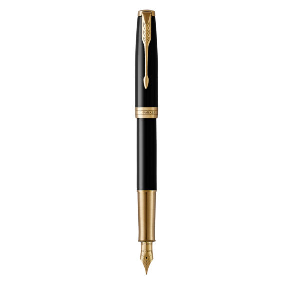 Stylo Plume Parker Sonnet Laque Noire Gt