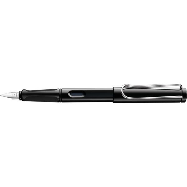 Stylo Plume Safari Noir Brillant