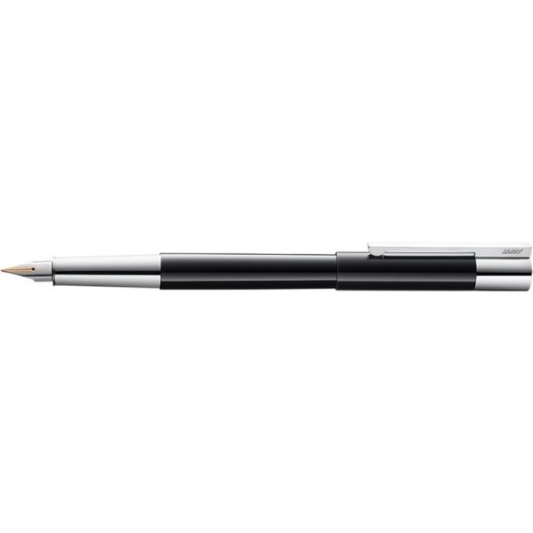 Stylo Plume Scala Noir Brillant