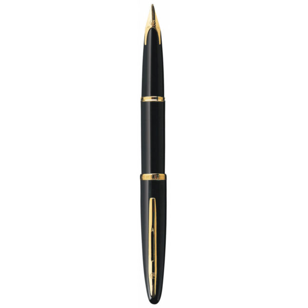 Stylo Plume Waterman Carene Laque Noire Gt