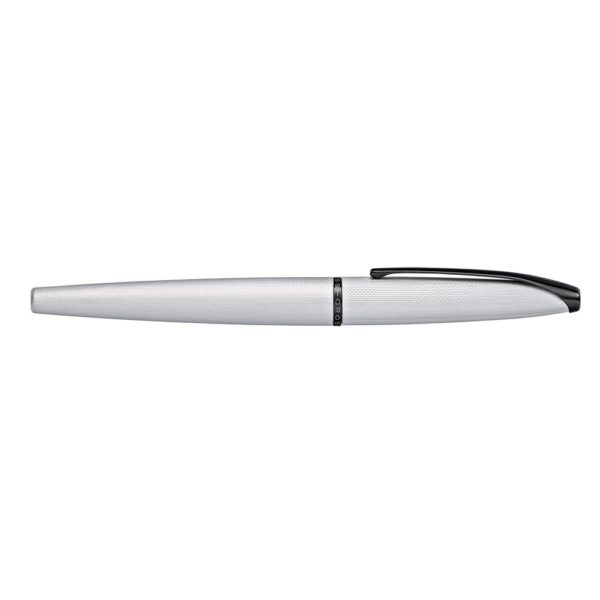 Stylo Roller Convertible Bille Atx Pointe De Diamant Chrome Brosse