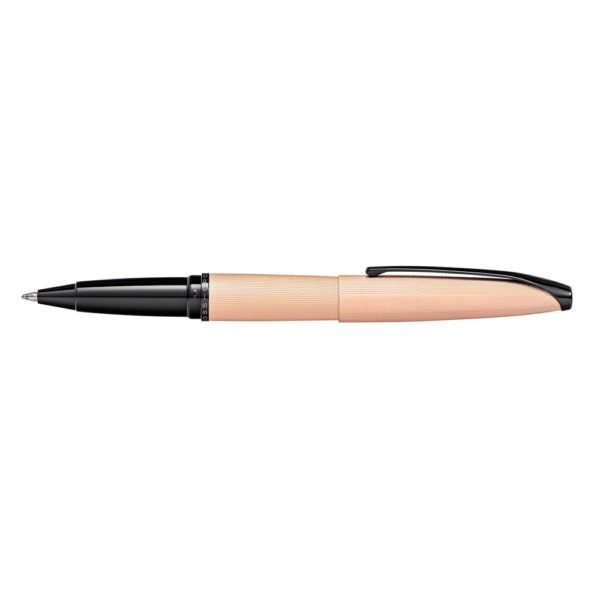 Stylo Roller Convertible Bille Atx Pointe De Diamant Or Rose