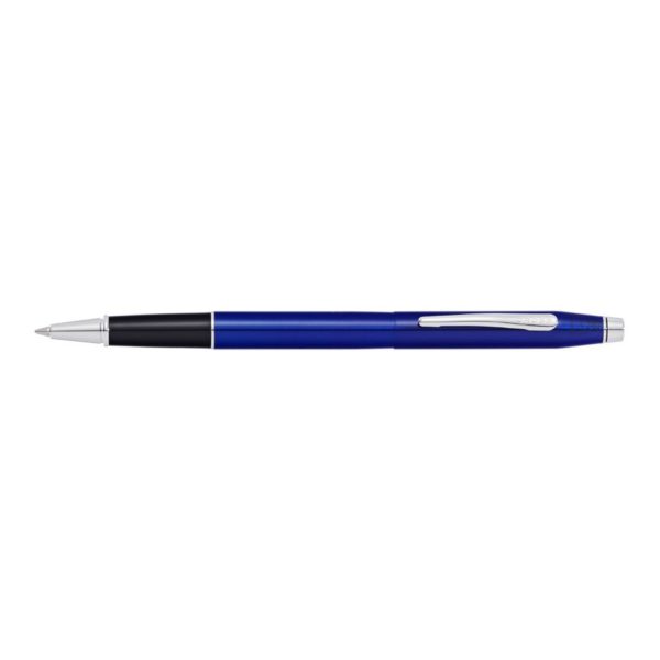 Stylo Roller Convertible Bille Classic Century Laque Bleue Translucide