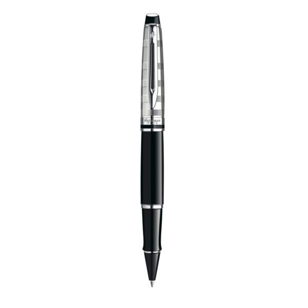 Stylo Roller Waterman Expert Deluxe Laque Noire Ct