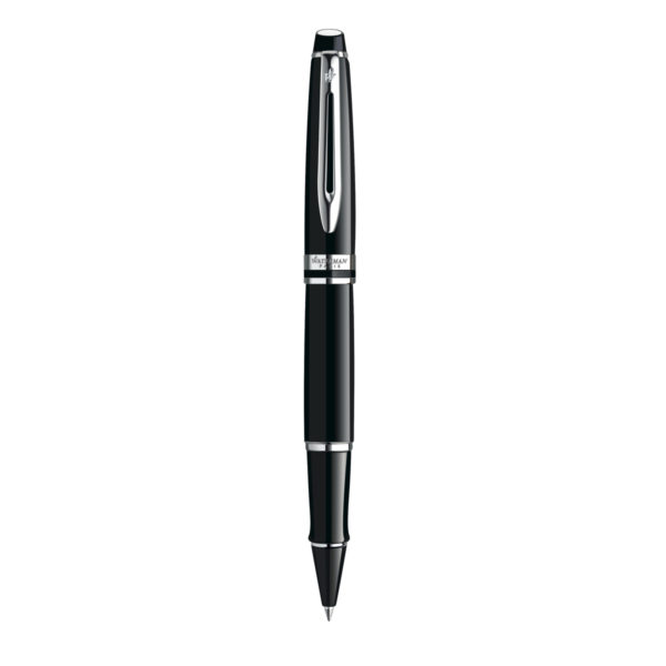 Stylo Roller Waterman Expert Laque Noire Ct