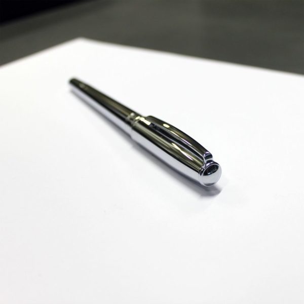 Stylo plume Essential Chrome 5