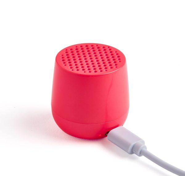 Enceinte mino rose fluo