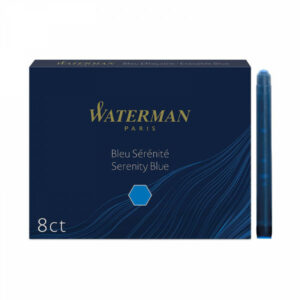 Étui de 8 Cartouches d'Encre WATERMAN Bleu