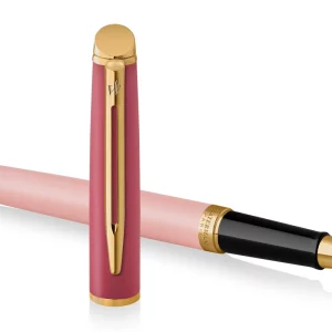 Stylo Roller WATERMAN Hémisphère Colour Blocking Rose GT