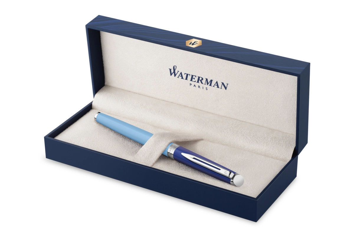 Stylo Roller WATERMAN Hémisphère Colour Blocking Bleu CT – Image 3