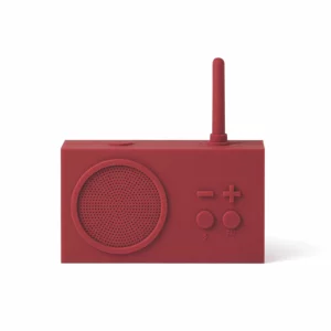 Radio Enceinte Bluetooth LEXON Tykho 3 Rouge Foncé