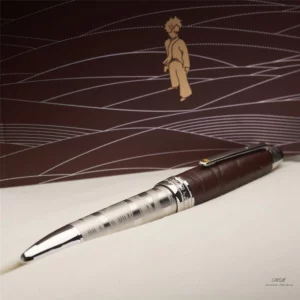 Stylo Plume MONTBLANC Meisterstück Le Petit Prince Solitaire Brun Doué