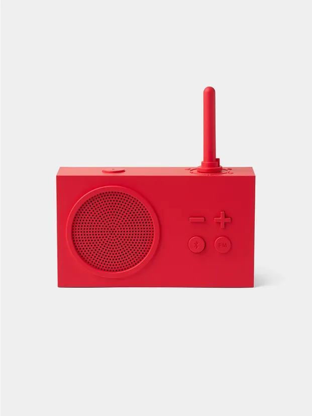 Radio Enceinte Bluetooth LEXON Tykho 3 Rouge
