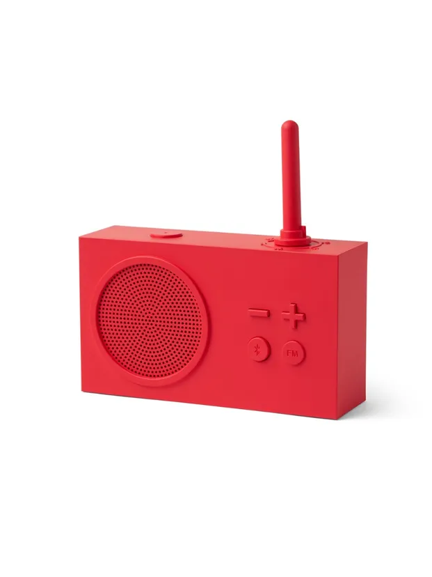 Radio Enceinte Bluetooth LEXON Tykho 3 Rouge – Image 3